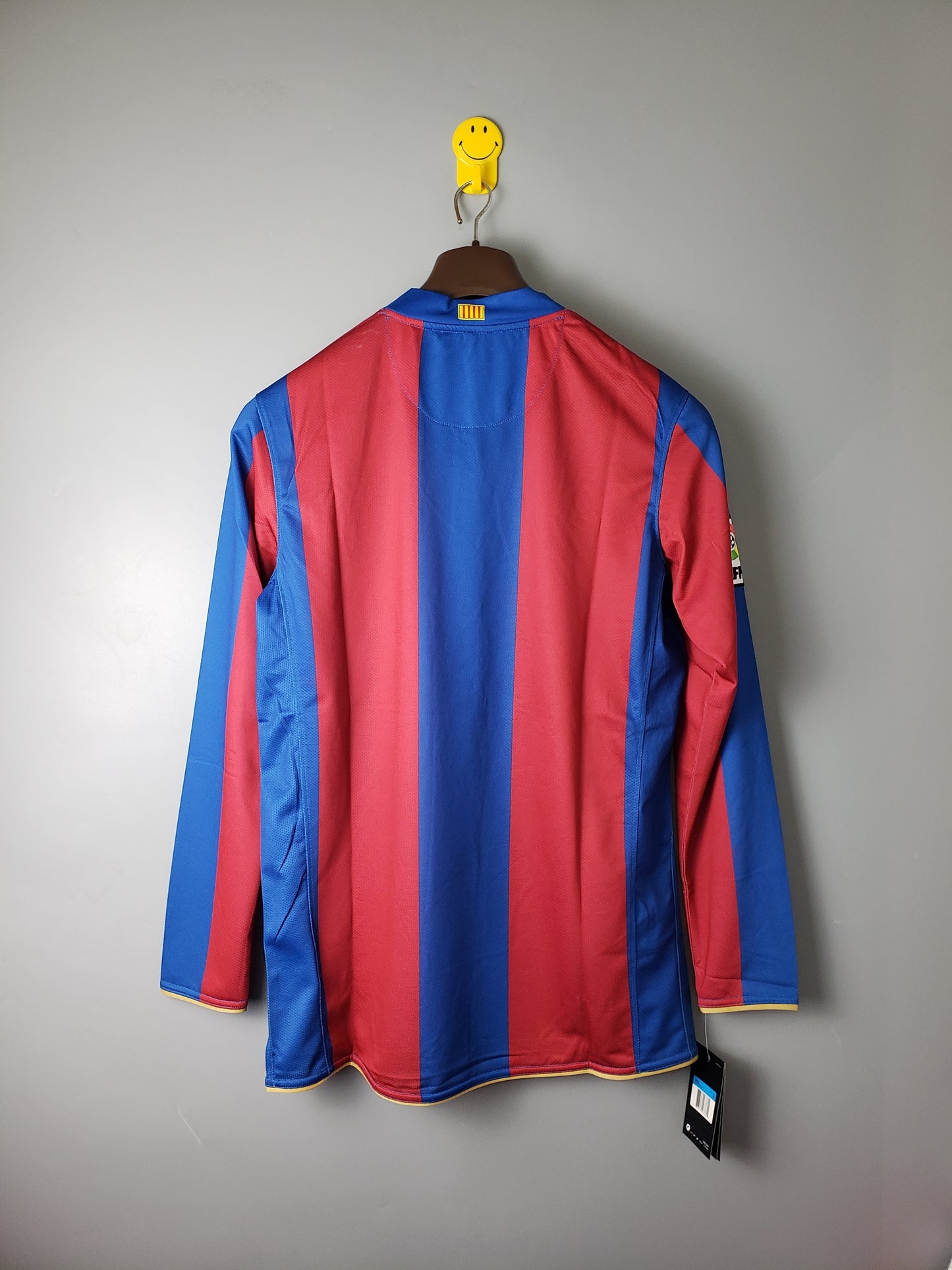 Barcelona Home Retro Jersey – Long-Sleeved 2007-08