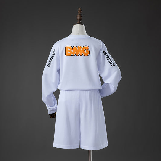 Santos 12/13 Home Retro Long Sleeve Kids Kit Jersey