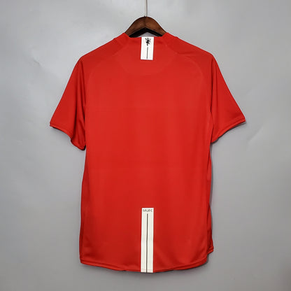 Manchester United Away Retro Jersey – Short-Sleeved 2007-08