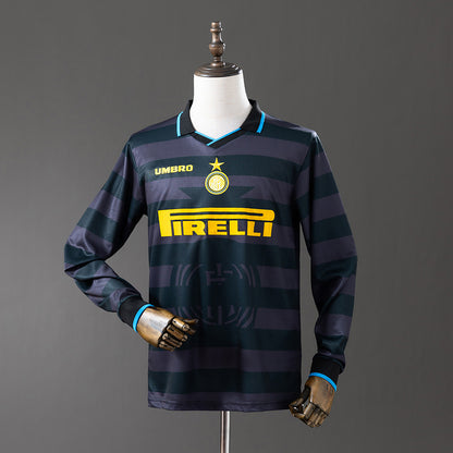 Inter Milan 1997/98 Third Away Long Sleeve Retro Jersey