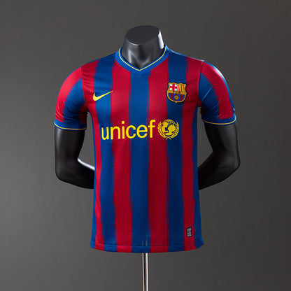 Barcelona 2009/10 Home Player Version Retro Jersey