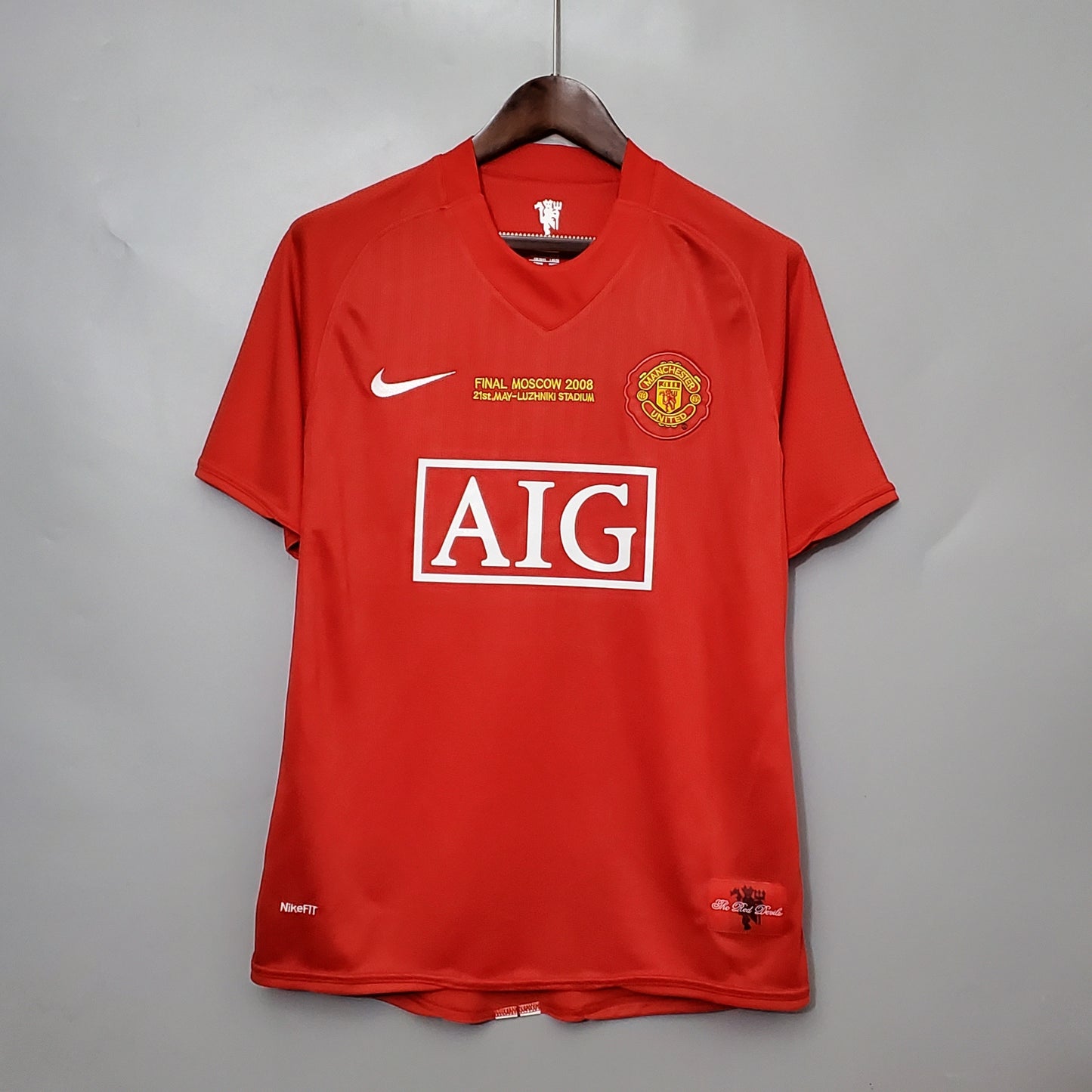 Manchester United Away Retro Jersey – Short-Sleeved 2007-08