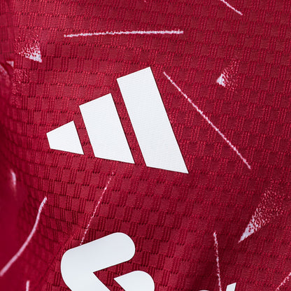 Liverpool Home Player Version Long Sleeved Jersey