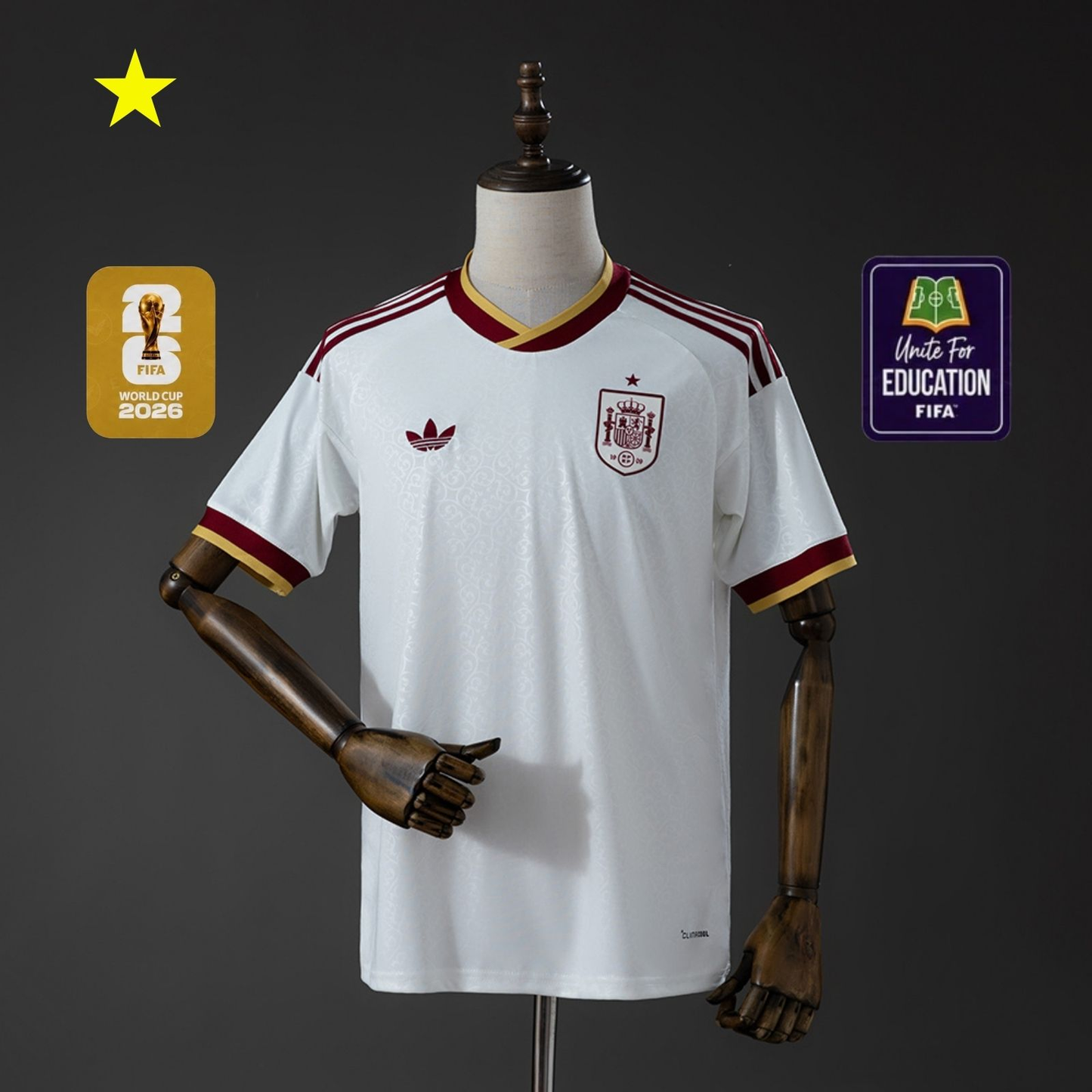 Spain 2026 Away Jersey Fan Version