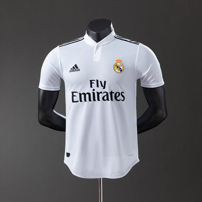 Real Madrid 2018/19 Home Player Version Retro Jersey