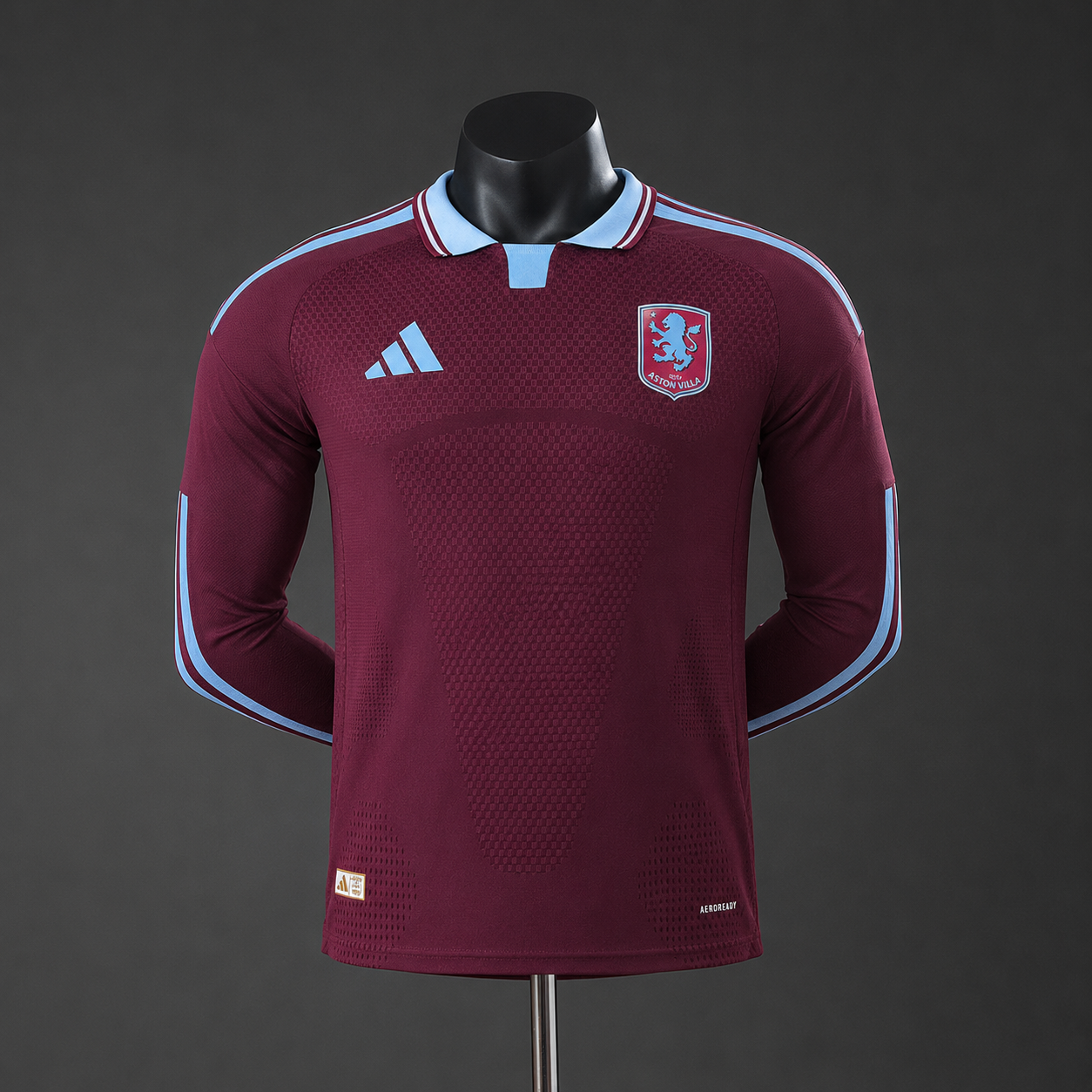 Aston Villa 26/27 Home Player Version Long Sleeve Jersey
