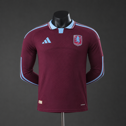 Aston Villa 26/27 Home Player Version Long Sleeve Jersey