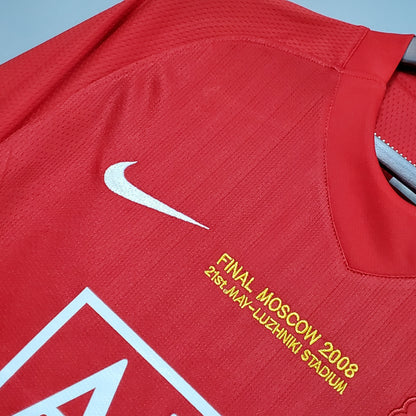 Manchester United Away Retro Jersey – Short-Sleeved 2007-08