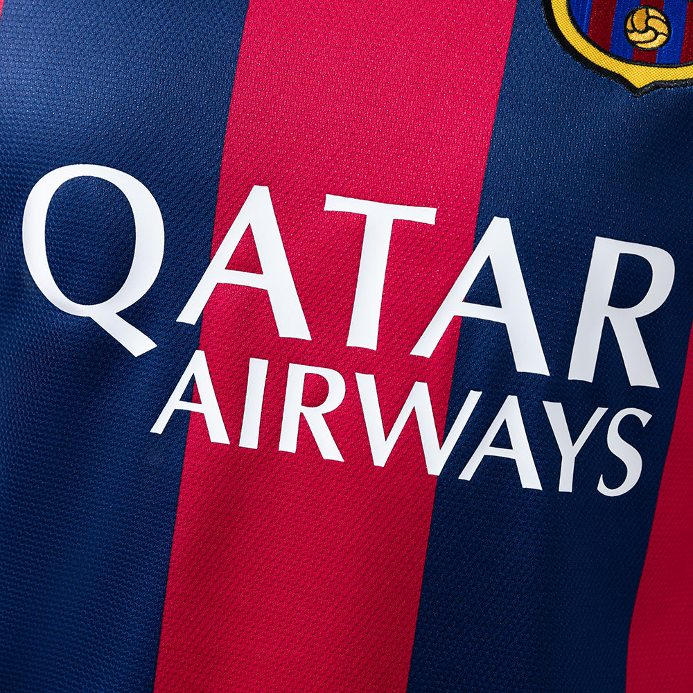 Barcelona 2014/15 Home Player Version Retro Jersey