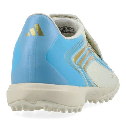 ADIDAS F50 Messi League Laceless TF El Ultimo Tango Ivory/Semi Blue Burst/Icey Blue Kids edition