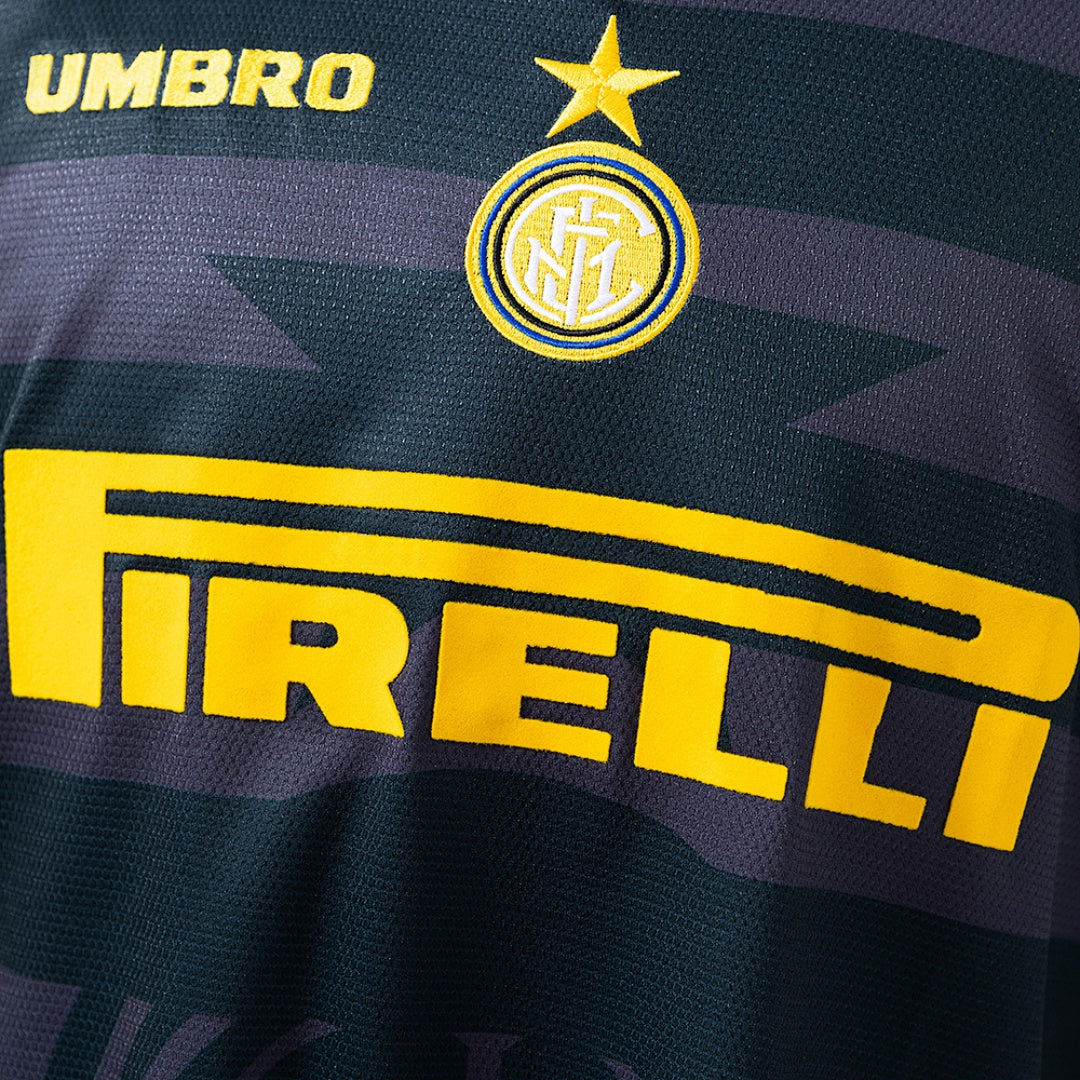Inter Milan 1997/98 Third Away Long Sleeve Retro Jersey
