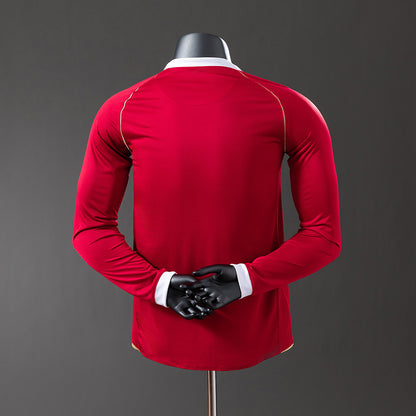 Manchester United 2006/07 Home Long Sleeve Player Version Retro Jersey
