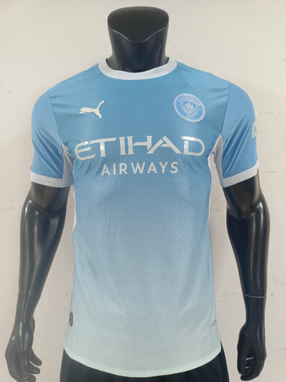 Man City Home kit Player Version Short Sleeves 2026/27