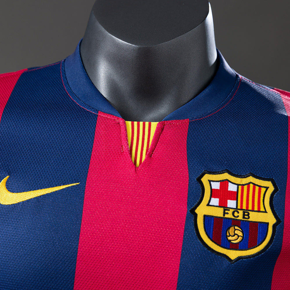 Barcelona 2014/15 Home Player Version Retro Jersey