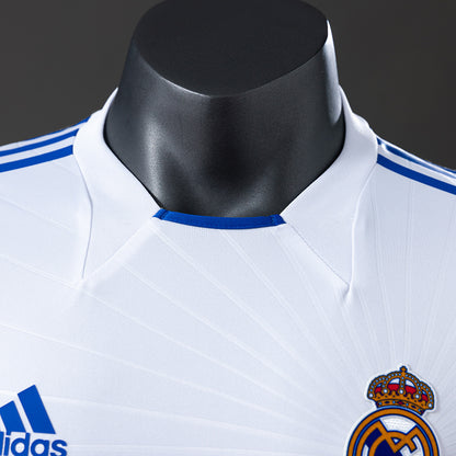 Real Madrid 2010/11 Home Player Version Retro Short Sleeve Jersey
