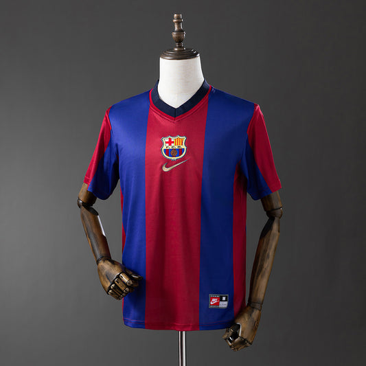 Barcelona 1998/99 Home Retro Short Sleeve Jersey