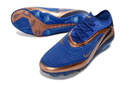 Nike United Phantom 6 Low Elite FG Football Boot Blue-Gold