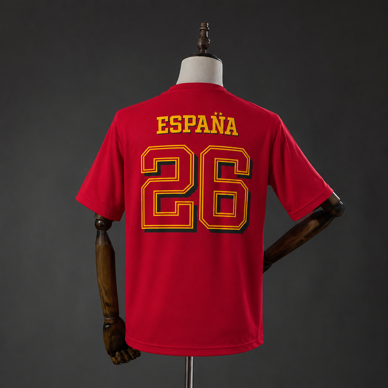 Spain "We Are Champions" T-Shirt Red