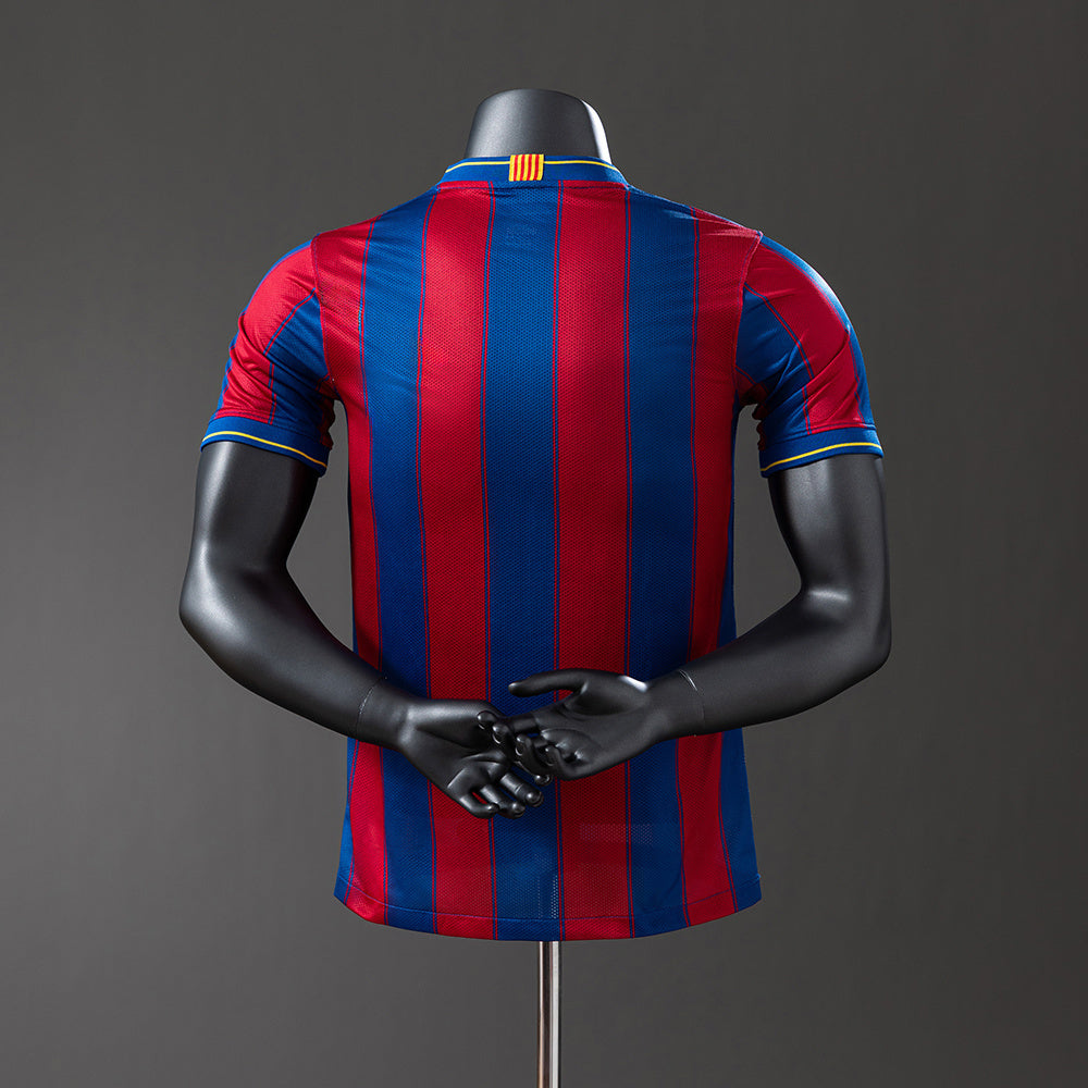 Barcelona 2009/10 Home Player Version Retro Jersey