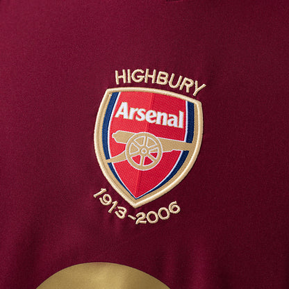 Arsenal 2005/06 Home Long Sleeve Retro Jersey