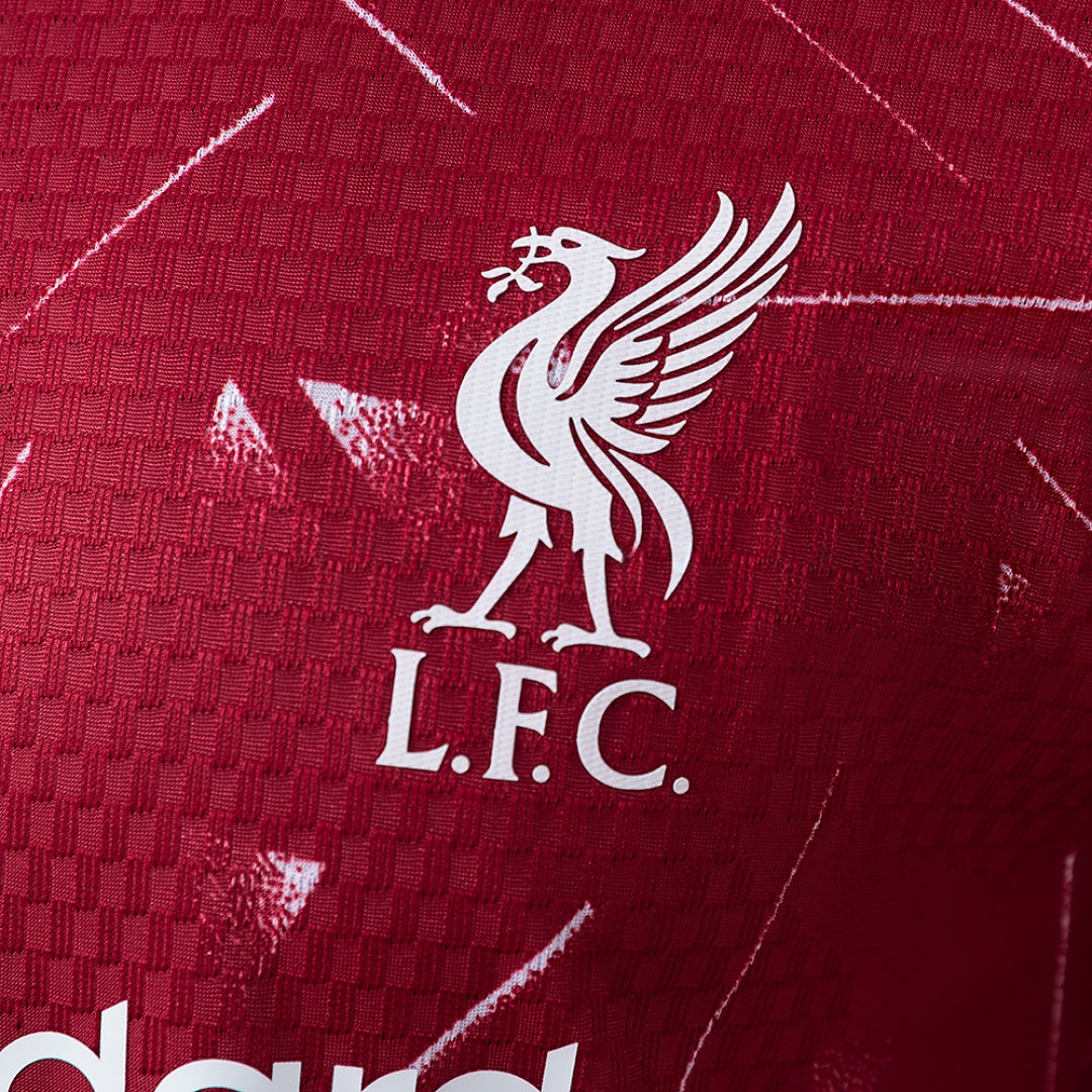 Liverpool Home Player Version Long Sleeved Jersey