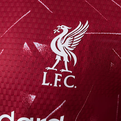Liverpool Home Player Version Long Sleeved Jersey