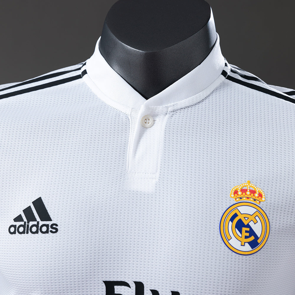 Real Madrid 2018/19 Home Player Version Retro Jersey