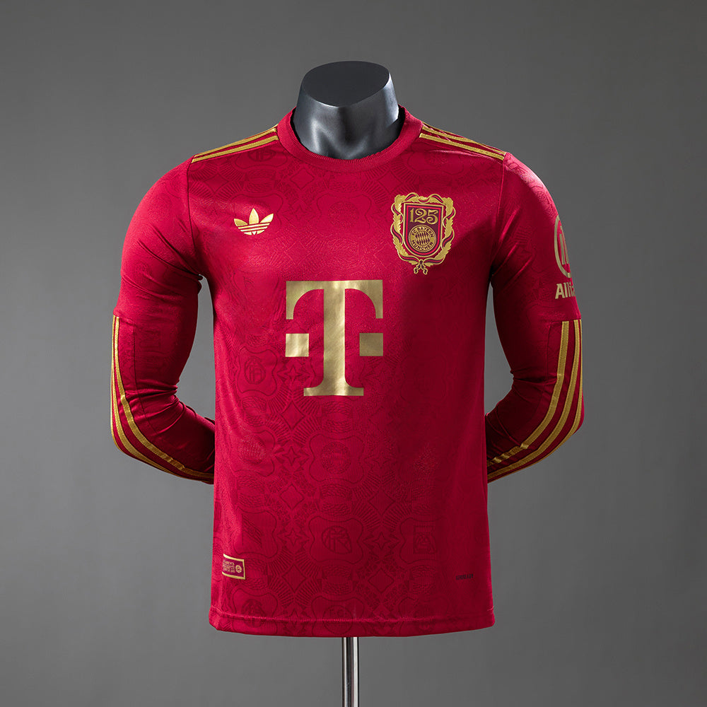 Bayern Munich 25/26 125th Anniversary Long-sleeved Player Version