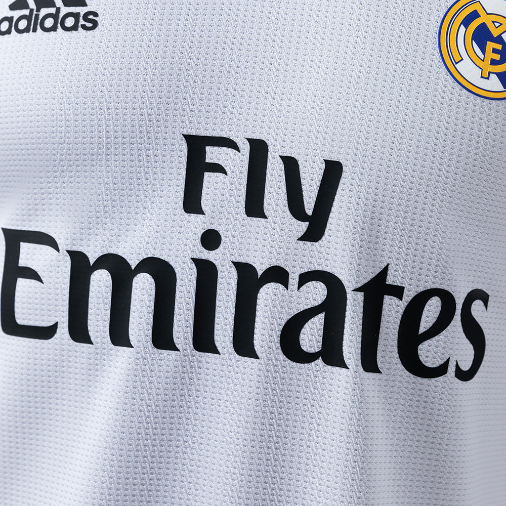 Real Madrid 2018/19 Home Player Version Retro Jersey