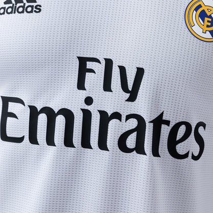Real Madrid 2018/19 Home Player Version Retro Jersey