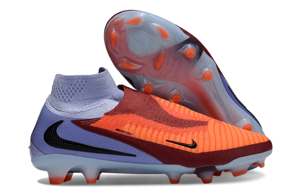 Nike United Phantom 6 High Elite FG Football Boot Orange