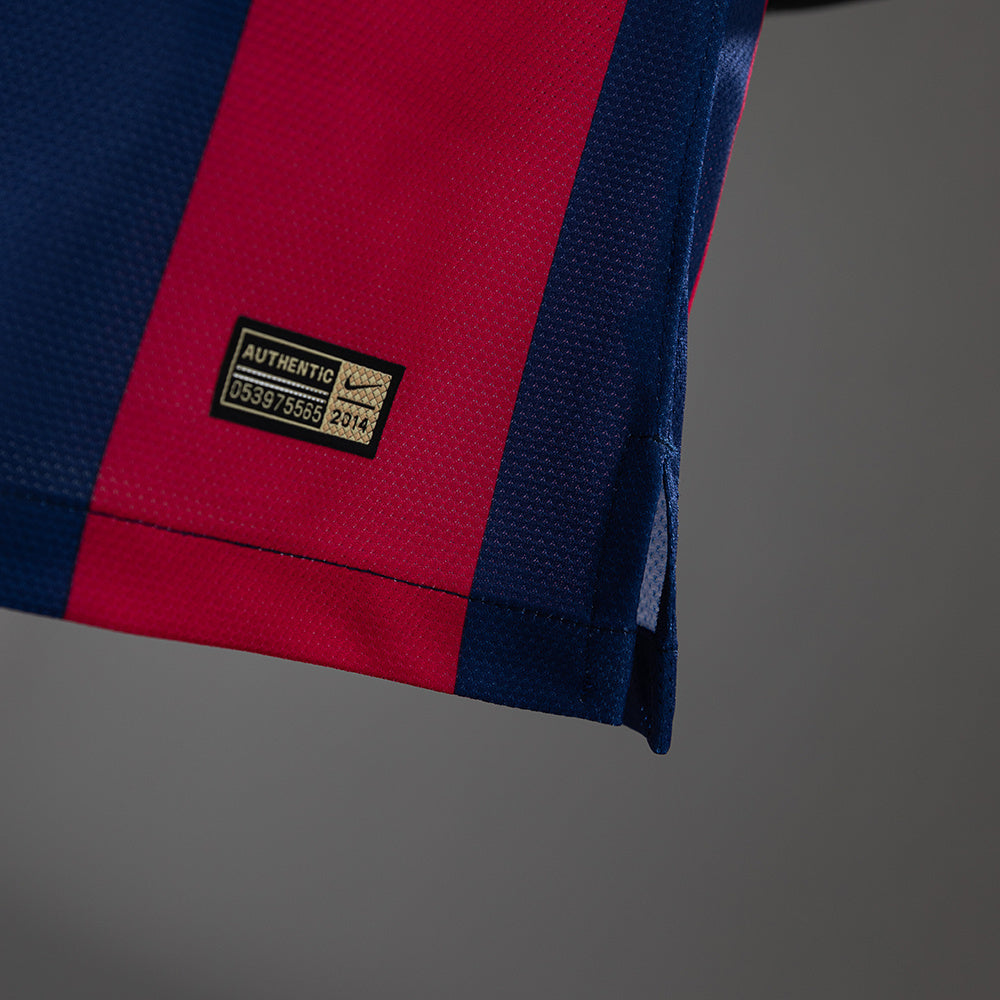 Barcelona 2014/15 Home Player Version Retro Jersey