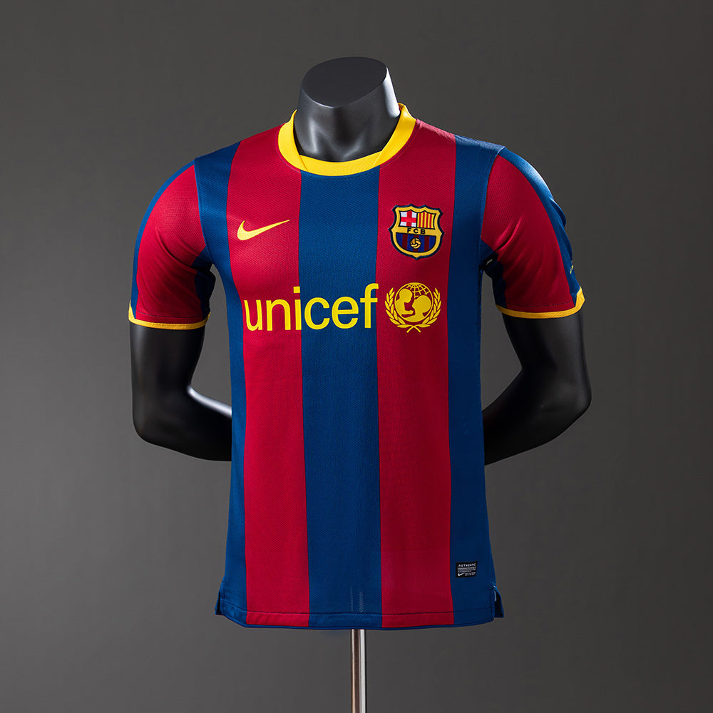 Barcelona 2010/11 Home Player Version Retro Jersey