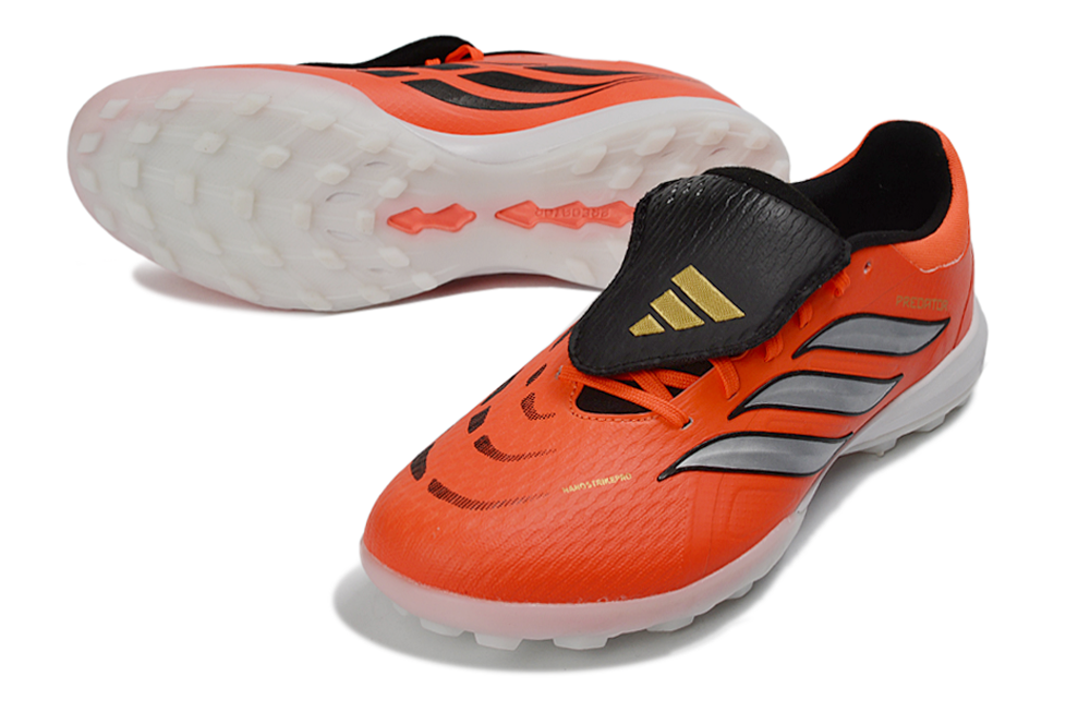 Adidas Predator 26 Elite Fold-Over Tongue (TF) Football Boots Coral Blaze