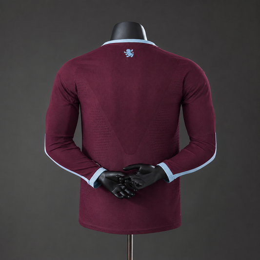 Aston Villa 26/27 Home Player Version Long Sleeve Jersey