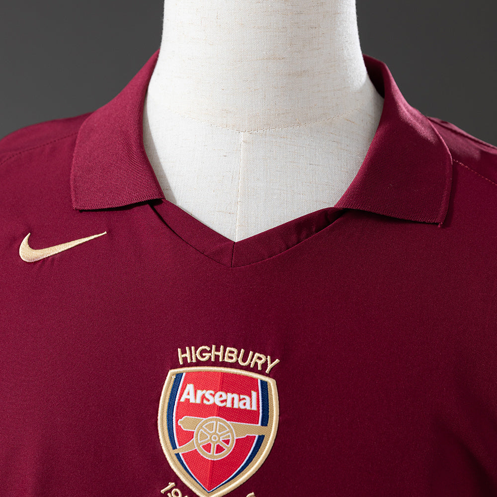 Arsenal 2005/06 Home Long Sleeve Retro Jersey