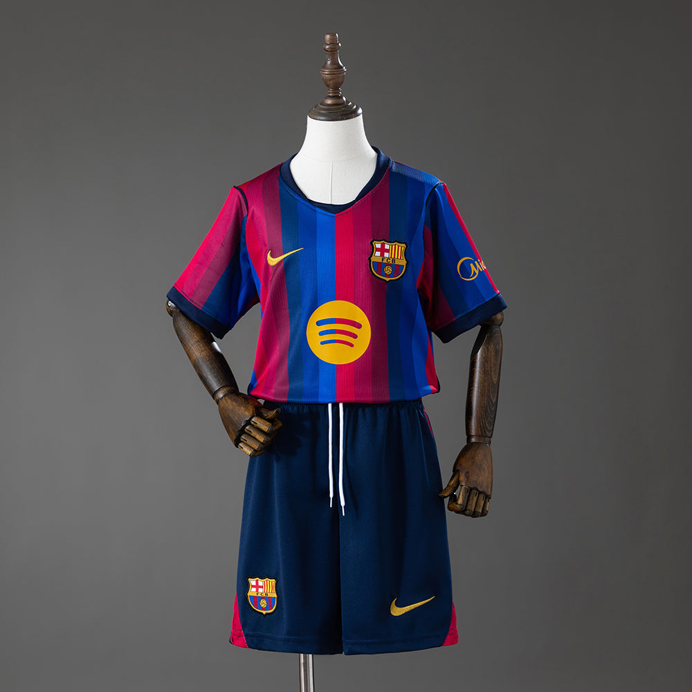 Barcelona 26/27 Home Kids Kit Jersey