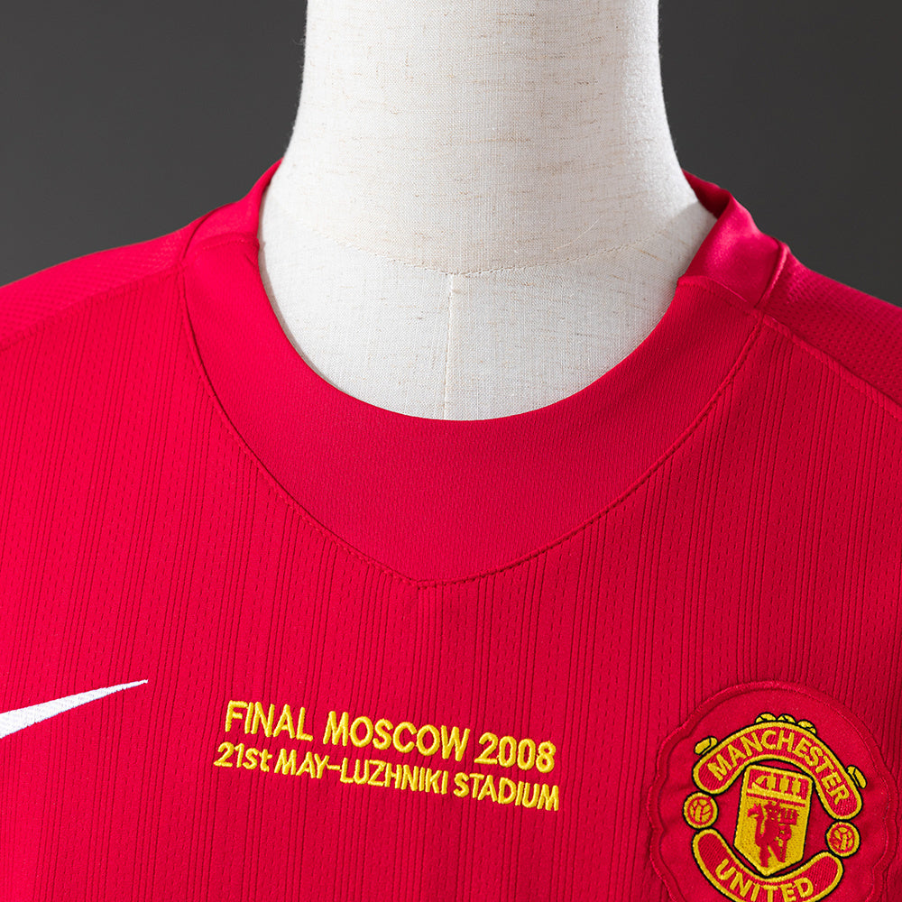 Manchester United Away Retro Jersey Long-Sleeved 2007-08