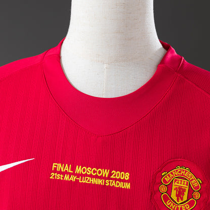 Manchester United Away Retro Jersey Long-Sleeved 2007-08