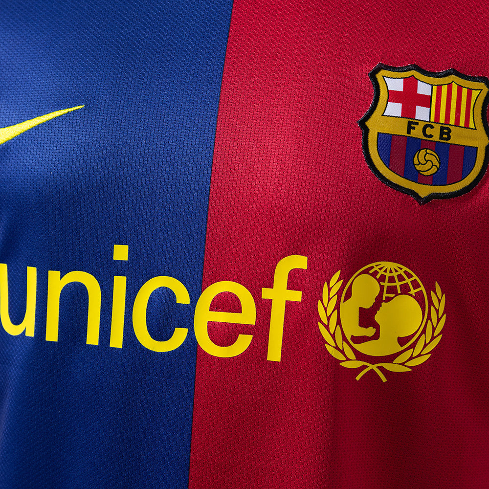 Barcelona 08/09 Home Player Version Retro Jersey