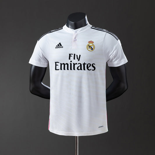 Real Madrid 2014/15 Home Player Version Retro Jersey