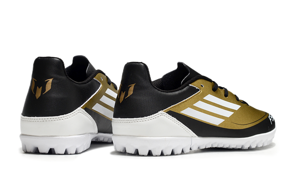 Adidas F50 PRO TF Lionel Messi Gold-White
