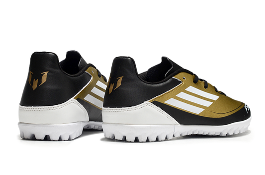 Adidas F50 PRO TF Lionel Messi Gold-White