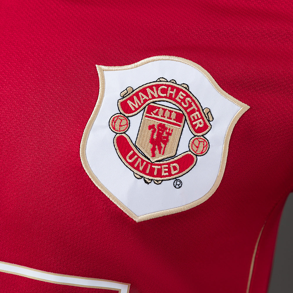 Manchester United 2006/07 Home Long Sleeve Player Version Retro Jersey