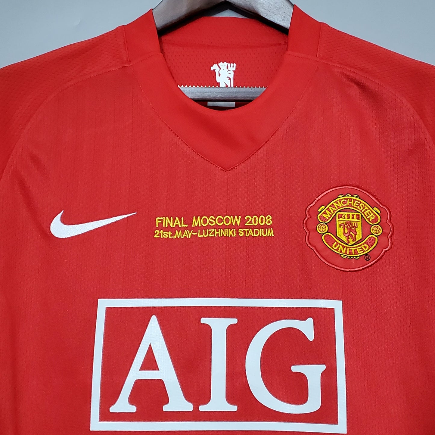 Manchester United Away Retro Jersey – Short-Sleeved 2007-08