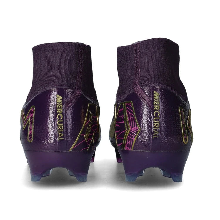 NIKE AIR ZOOM MERCURIAL SUPERFLY 10 ELITE FG MBAPPE Personal Edition - Grand Purple/Pale Ivory