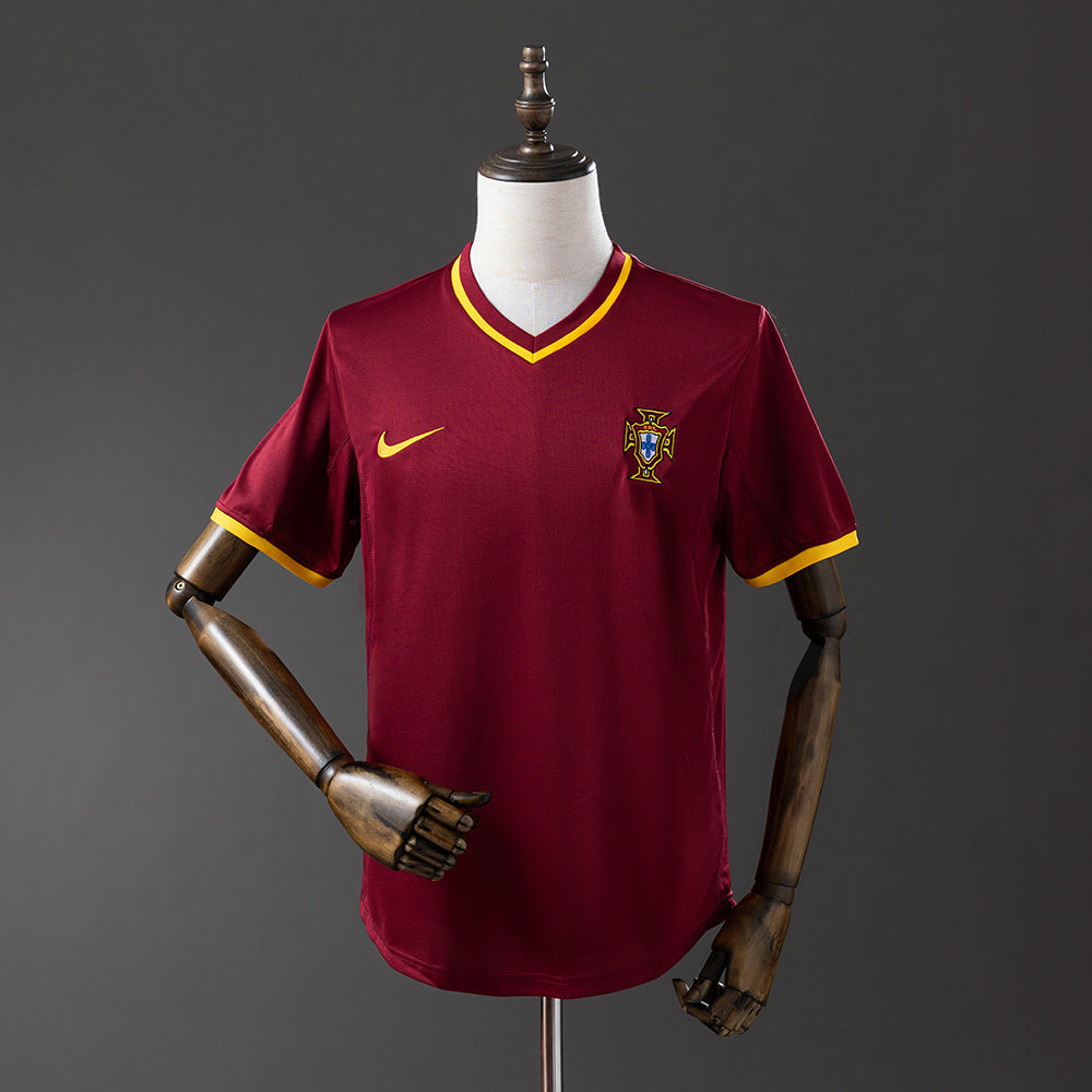 Portugal 2000 Home Retro Short Sleeve Jersey