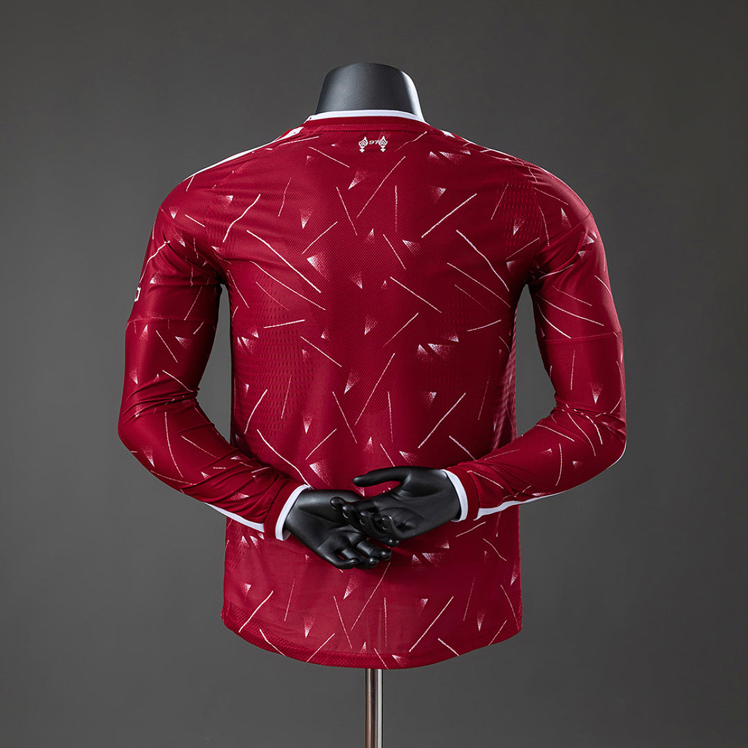 Liverpool Home Player Version Long Sleeved Jersey