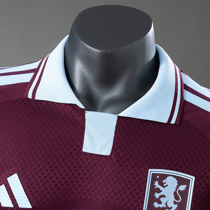 Aston Villa 26/27 Home Player Version Short Sleeve Jersey