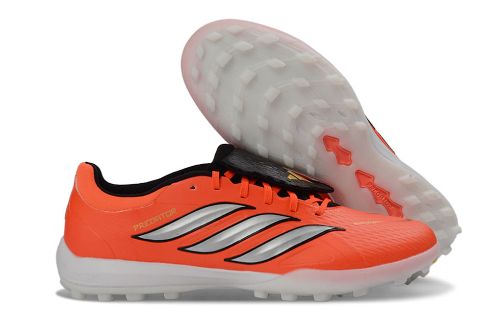 Adidas Predator 26 Elite Fold-Over Tongue (TF) Football Boots Coral Blaze